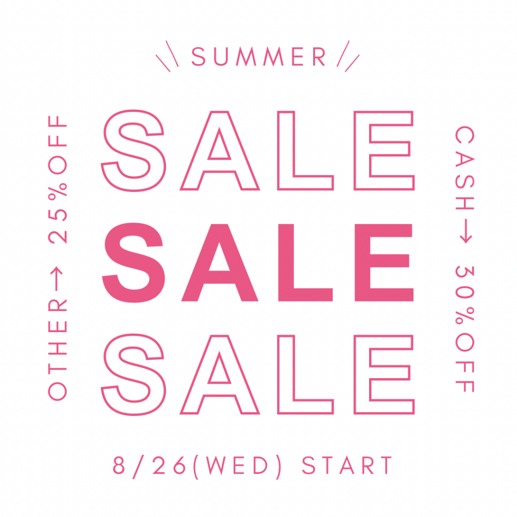 SALE　インスタグラム投稿　ピンク　シンプル - 1